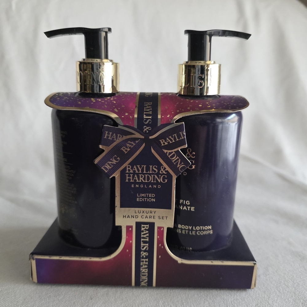 Baylis & Harding Gift Set Hand Skincare Pack for Women Moonlight Fig Pomegranate